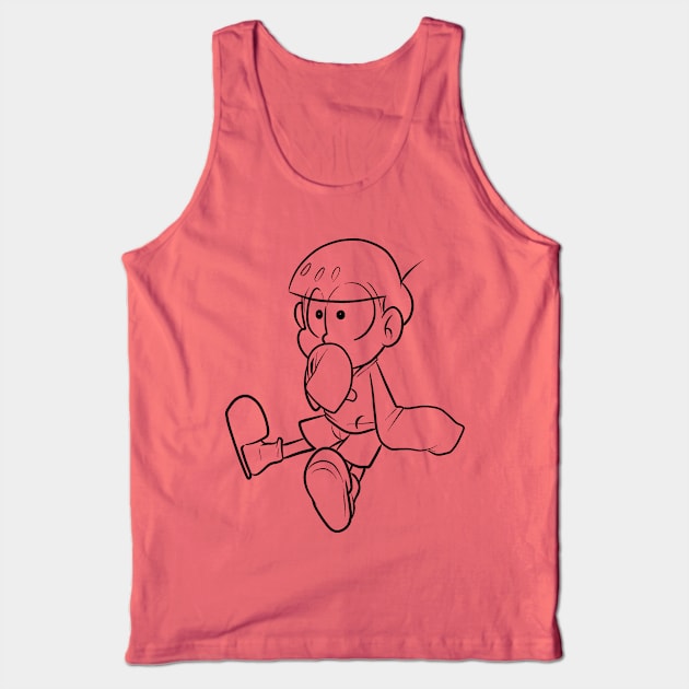 Hmm! Tank Top by WorryBot